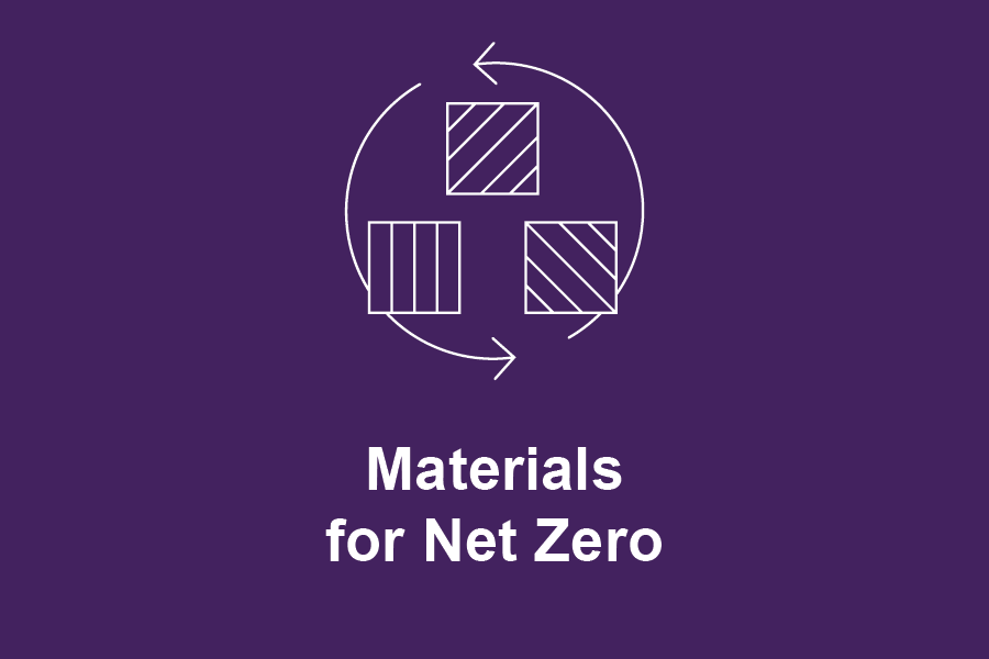 Materials for Net Zero