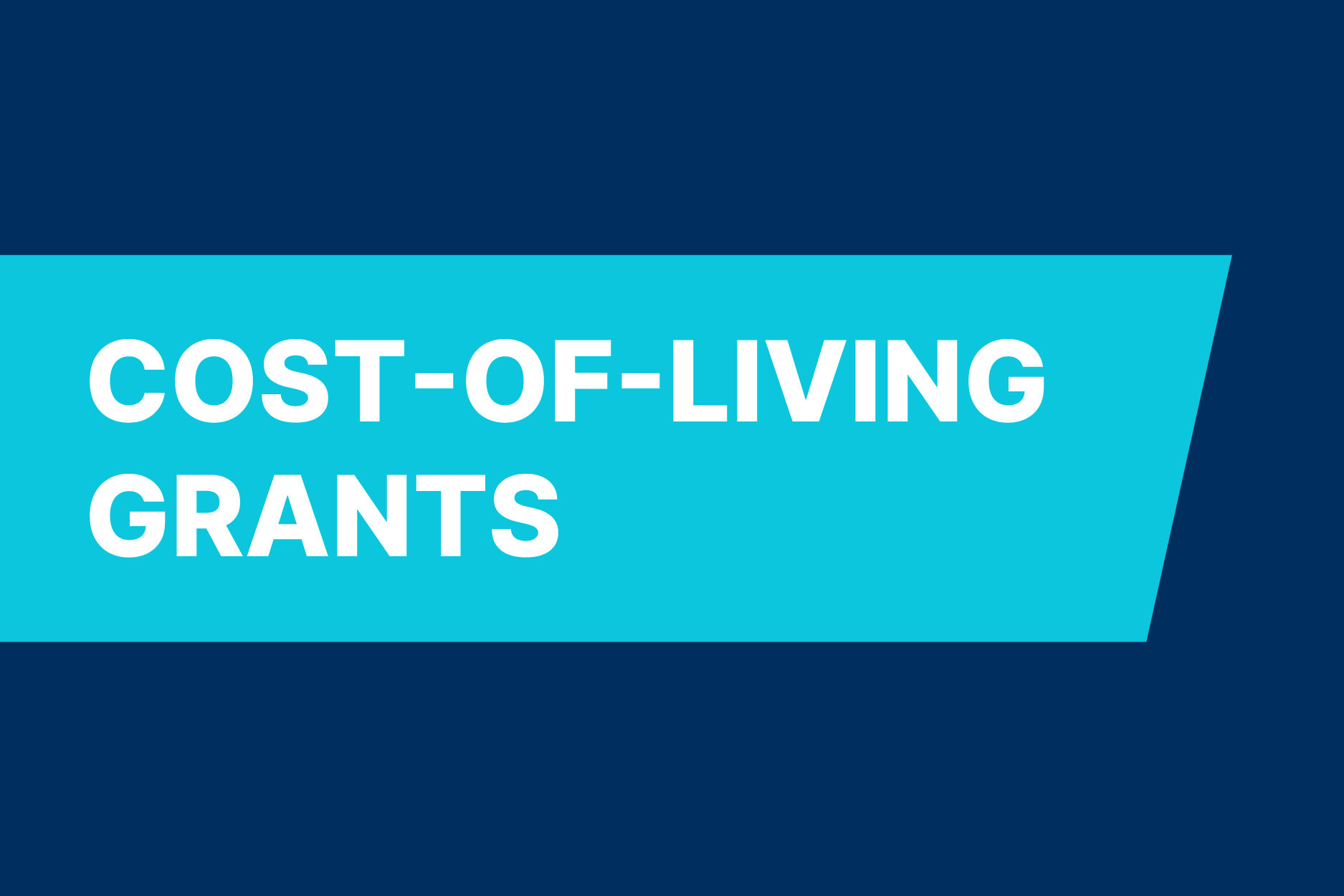 Cost-of-living grants